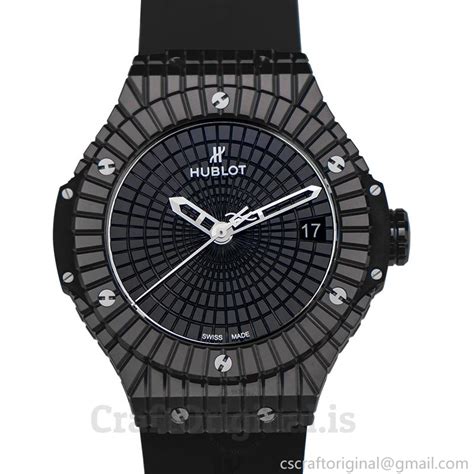 hublot big bang caviar black dial black case|Hublot, Big Bang Caviar 41mm Midsize Watch 346.CX.1800.RX.